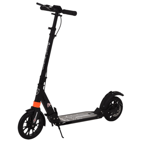 Trotinetă pentru copii cu două roți Glamvers 5D (45802) 100 kg/ Black photo 1