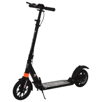 Trotinetă pentru copii cu două roți Glamvers 5D (45802) 100 kg/ Black