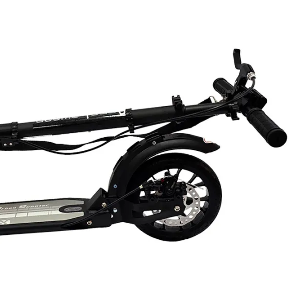 Trotinetă pentru copii cu două roți Glamvers 5D (45802) 100 kg/ Black photo 2
