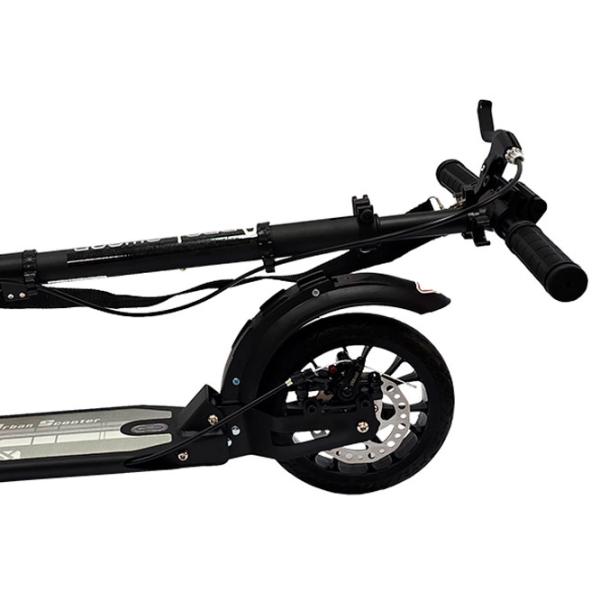 Trotinetă pentru copii cu două roți Glamvers 5D (45802) 100 kg/ Black photo 2