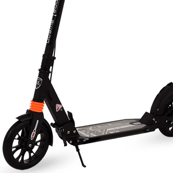 Trotinetă pentru copii cu două roți Glamvers 5D (45802) 100 kg/ Black photo 3
