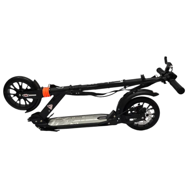 Trotinetă pentru copii cu două roți Glamvers 5D (45802) 100 kg/ Black photo 5