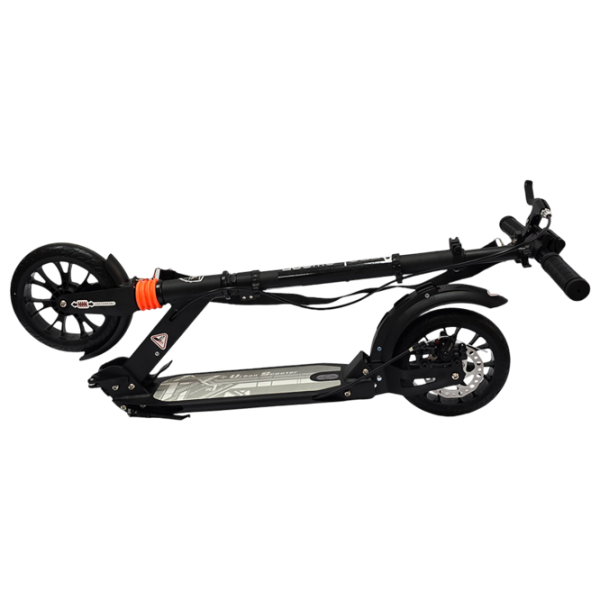 Trotinetă pentru copii cu două roți Glamvers 5D (45802) 100 kg/ Black photo 5