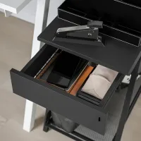 Comodă pentru birou Ikea Trotten 56 x 34 x 47 / Metal / Antracite photo 3