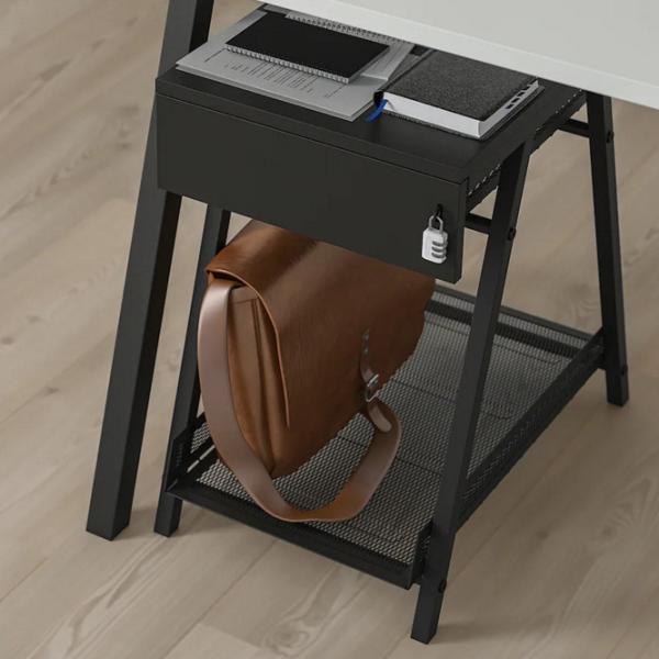 Comodă pentru birou Ikea Trotten 56 x 34 x 47 / Metal / Antracite photo 4