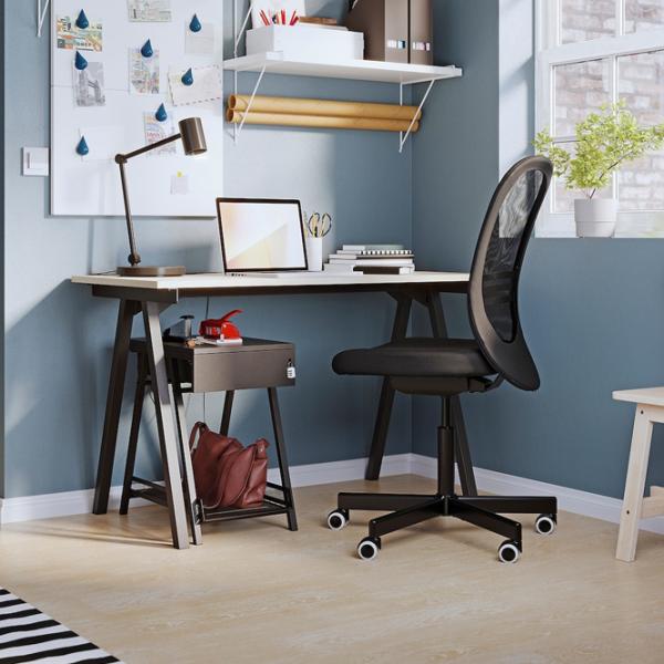 Comodă pentru birou Ikea Trotten 56 x 34 x 47 / Metal / Antracite photo 6