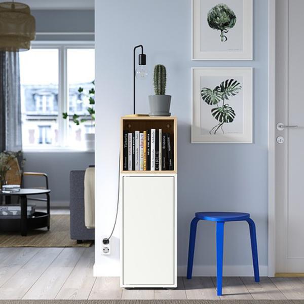 Comodă pentru birou Ikea Eket 107 x 35 x 35 / MDF / Natural Wood photo 3
