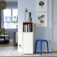 Комод для офиса Ikea Eket 107 x 35 x 35см / МДФ / Натуральное дерево photo 3