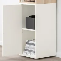 Комод для офиса Ikea Eket 107 x 35 x 35см / МДФ / Натуральное дерево photo 4