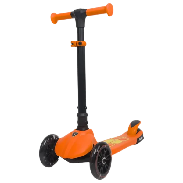 Trotinetă pentru copii cu trei roți Glamvers L5 (189163) 50 kg/ Orange photo 1