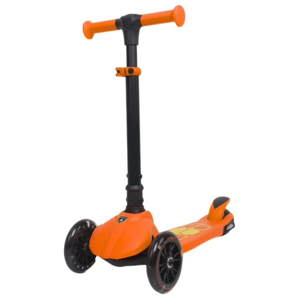 Trotinetă pentru copii cu trei roți Glamvers L5 (189163) 50 kg/ Orange photo 1