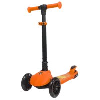 Trotinetă pentru copii cu trei roți Glamvers L5 (189163) 50 kg/ Orange