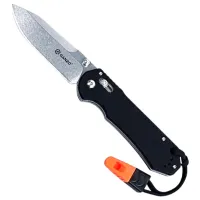 Нож Ganzo G7452-BK кемпинговый / нержавеющая сталь