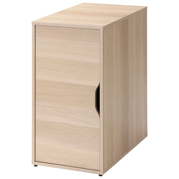 Comodă pentru birou Ikea Alex 76 x 36 x 58 / PAL / White Oak photo 1