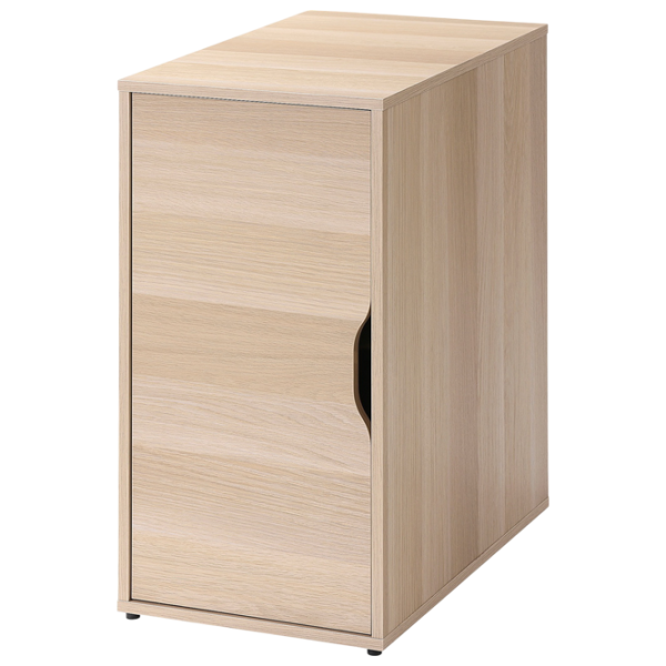 Comodă pentru birou Ikea Alex 76 x 36 x 58 / PAL / White Oak photo 1