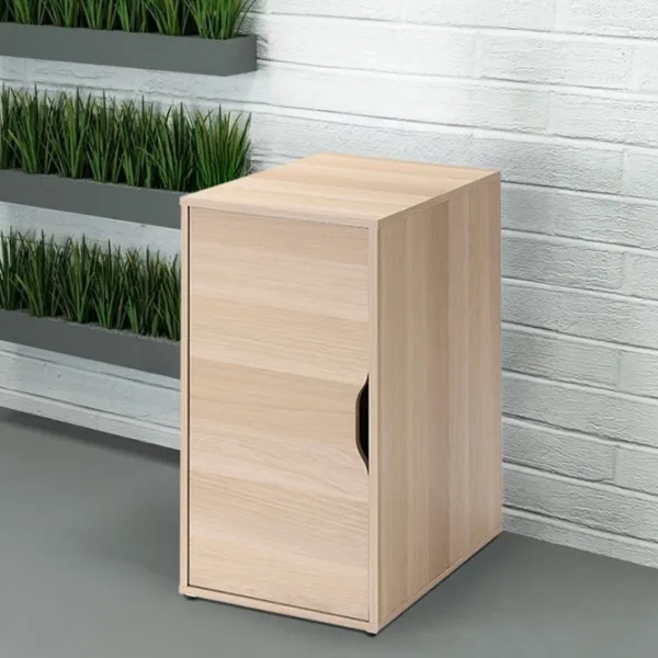 Comodă pentru birou Ikea Alex 76 x 36 x 58 / PAL / White Oak photo 2