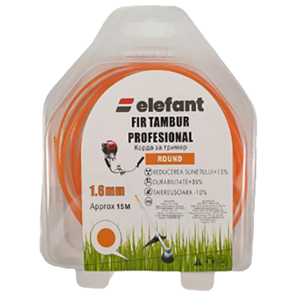 Fir pentru trimmer Elefant 0580262 ABS / / 15 m photo 1