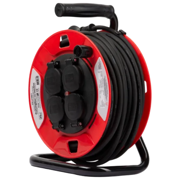 Prelungitor pe tambur Profmet 213124 25 m Red photo 1