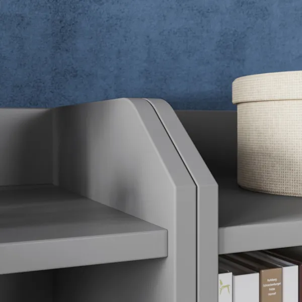 Comodă pentru birou Ikea Hauga 116 x 139 x 46 / PAL / Grey photo 6