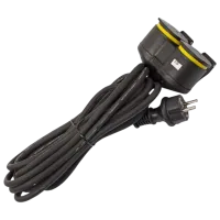 Удлинитель Profmet 213221 5 м Черный