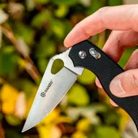 Нож Ganzo G729-BK кемпинговый / нержавеющая сталь photo 6
