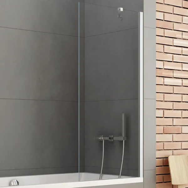 Душевые перегородки New Trendy New Soleo Bathtub Screen Hinged Прозрачный / без двери photo 1
