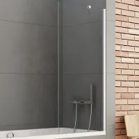 Душевые перегородки New Trendy New Soleo Bathtub Screen Hinged Прозрачный / без двери