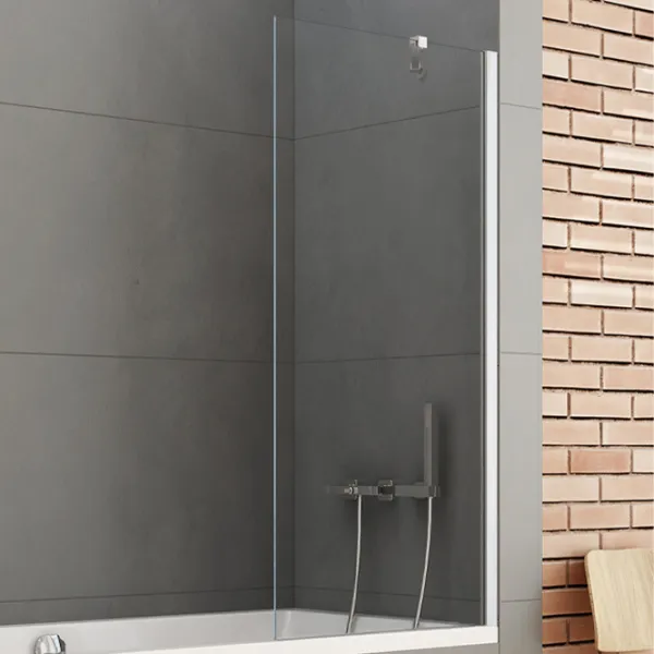 Душевые перегородки New Trendy New Soleo Bathtub Screen Hinged Прозрачный / без двери photo 1