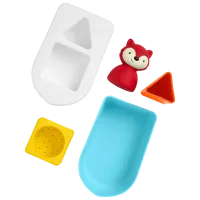 Игрушки для ванной Skip Hop Multi Zoo Sort&Stack от 9 месяцев photo 3