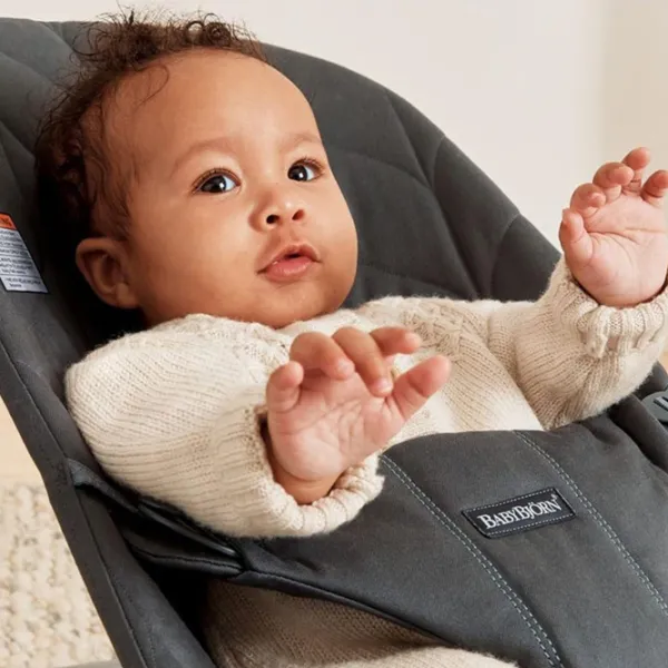 Balansor BabyBjorn Bliss Anthracite 0 luni - 2 ani / Anthracite photo 4 Balansor BabyBjorn Bliss Anthracite 0 luni - 2 ani / Anthracite photo 4