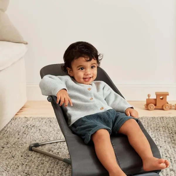 Balansor BabyBjorn Bliss Anthracite 0 luni - 2 ani / Anthracite photo 5 Balansor BabyBjorn Bliss Anthracite 0 luni - 2 ani / Anthracite photo 5