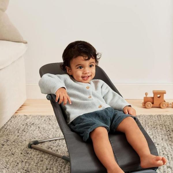 Balansor BabyBjorn Bliss Anthracite 0 luni - 2 ani / Anthracite photo 5 Balansor BabyBjorn Bliss Anthracite 0 luni - 2 ani / Anthracite photo 5