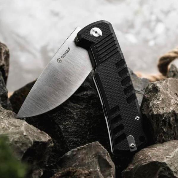 Нож Ganzo G769-BK рыбацкий / нержавеющая сталь photo 5
