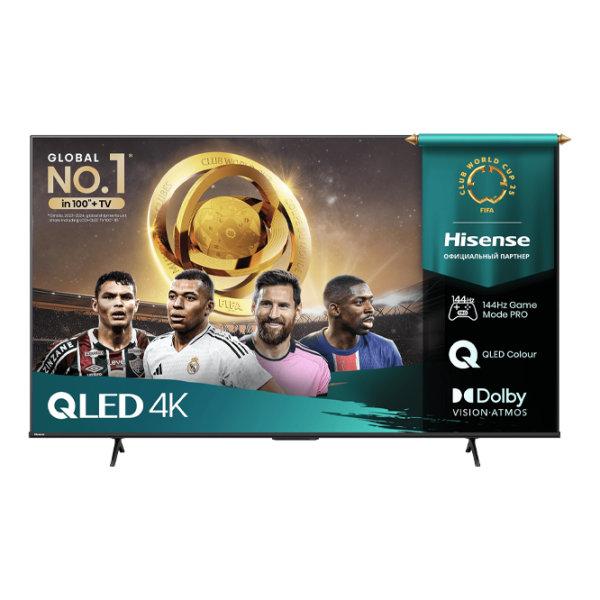 Televizor Hisense 65E7Q PRO 65" / QLED / 4K / Smart TV / Black photo 1