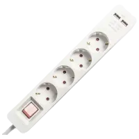 Удлинитель Profmet 213024 2 м Белый