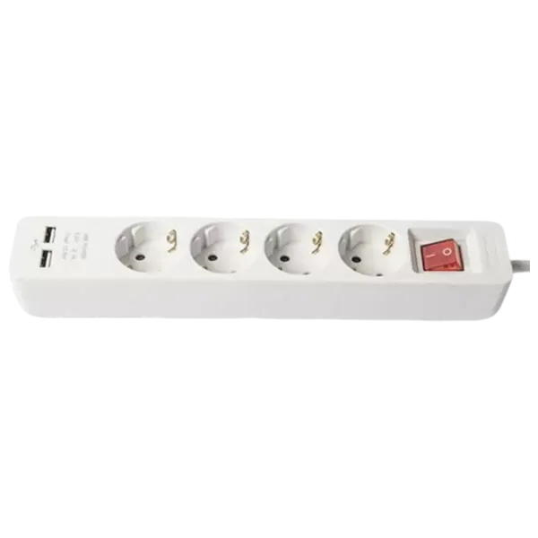 Prelungitor Profmet 213024 2 m White photo 2