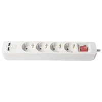 Prelungitor Profmet 213024 2 m White photo 2