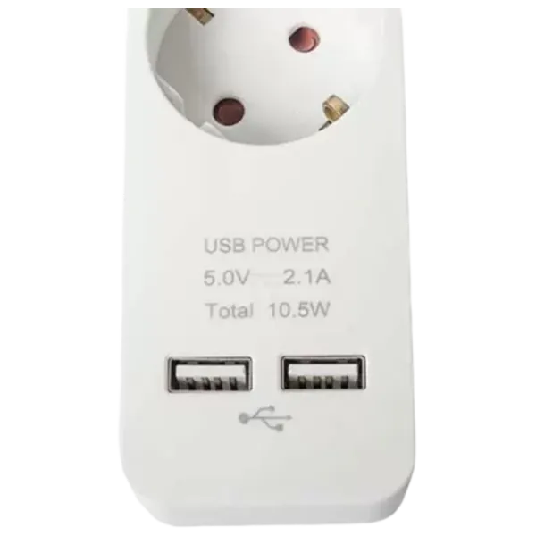 Prelungitor Profmet 213024 2 m White photo 3