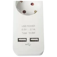 Prelungitor Profmet 213024 2 m White photo 3