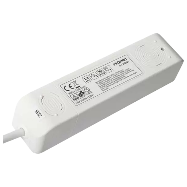 Prelungitor Profmet 213021 4 m White photo 3