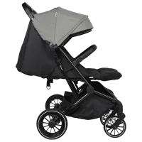 Cărucior pentru copil BabyGo GoTwice BGO-7902/ Gray photo 3
