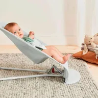 Детские качели BabyBjorn Balance Soft (005129A) 13 кг/ Серебряный photo 3