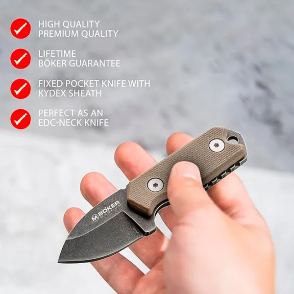 Cuțit Boker Little Friend Micro Camping / Oțel inoxidabil photo 2