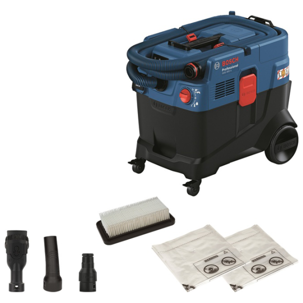 Промышленный пылесос Bosch GAS 400 A 1200 Вт / Синий photo 2