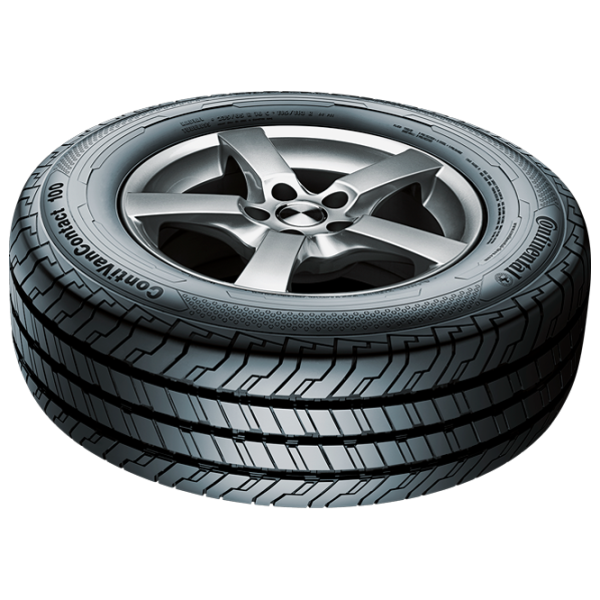Шины Continental ContiVanContact 100 195/75 R16C 110R TL Лето / Легкогрузовой  photo 3