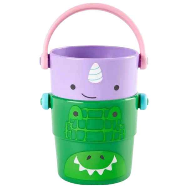Игрушки для ванной Skip Hop Multi Zoo Stack&Pour от 9 месяцев photo 2