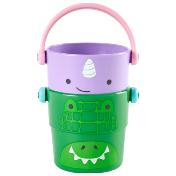 Игрушки для ванной Skip Hop Multi Zoo Stack&Pour от 9 месяцев photo 2