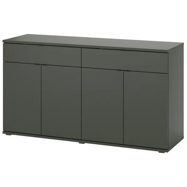 Comodă Ikea Vihals 75 x 140 x 37 / MDF / Sur închis photo 1