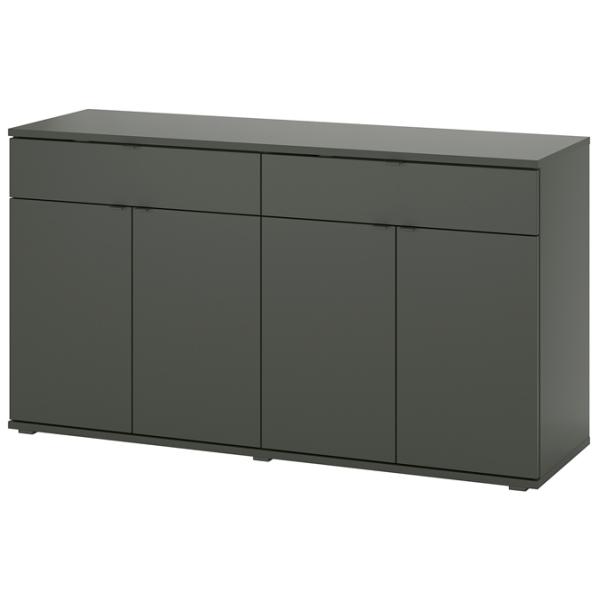 Comodă Ikea Vihals 75 x 140 x 37 / MDF / Sur închis photo 1