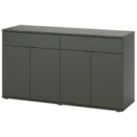 Comodă Ikea Vihals 75 x 140 x 37 / MDF / Sur închis